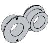 Stainless Steel Clamp Pipe Couplings for the Food Industry - Welded-type Clamp Liner