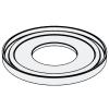 Stainless Steel Clamp Pipe Couplings for the Food Industry - Gasket