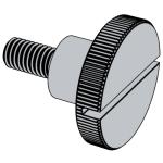 德标DIN 465 - 1970 DIN465 465DIN Slotted Knurled Screws-High Style