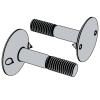 Seating Bolts and Conical Spring Washers for Clamping