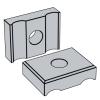 Lifting appliances - Clamping plates for fixing steel wire ropes, Type HY，HYS