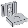 Lifting appliances - Clamping plates for fixing steel wire ropes, Type TY