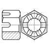 Slotted Nuts, Precision Grade