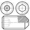Hexagon Socket Set Screws with Cup Point [Type G] (ASTM F912 / F880)