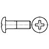 Mushroom Head Screws with B.N.A.E. Cross Recess. SIM Thread