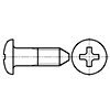 Mushroom Head Screws with B.N.A.E. Cross Recess and Cone Point. SIM Thread