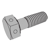 Hexagon Bolts With Wire Holes On Head - Reduced Shank - Product Grade B