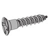 Cross Recessed Countersunk Head Tapping Screws With Rapid Teeth