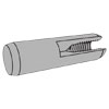 ISO 8733 - 1986Parallel Pins With Internal Thread, Unhardened Steel And ...