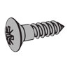 Type IA Slotted Oval Countersunk Head Wood Screws