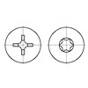 Recess Dimensions for Round Washer Head Screws