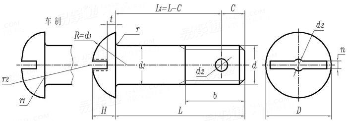 Gjb 3371 70 76 1998cup Head Bolts